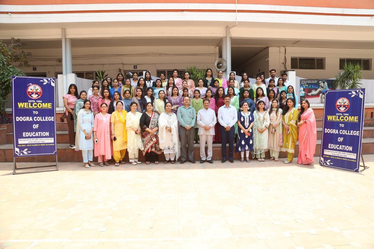 Dogra College of Education celebrated the incredible journey of B.Ed. Students, Sem-IV, Session 2022-24